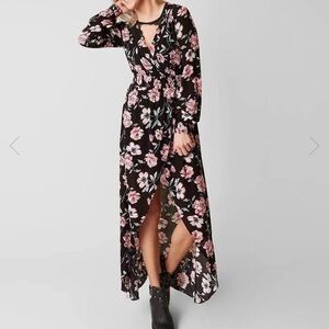 En Crème Black Floral Romper